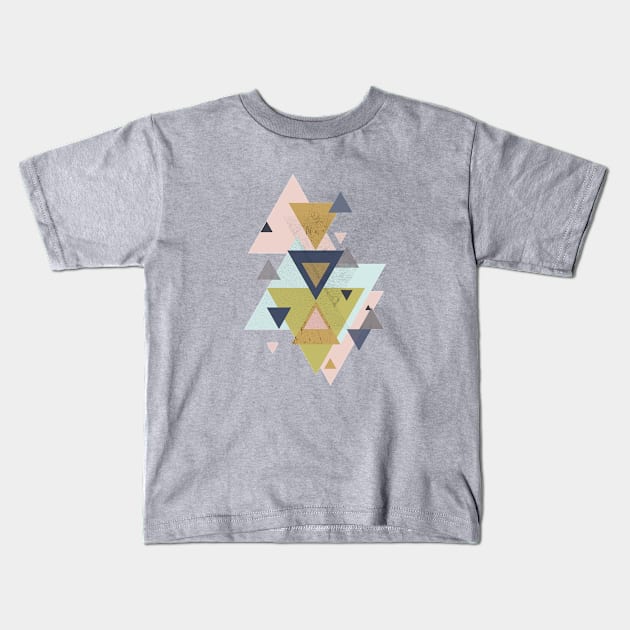 Mid Century Retro Kids T-Shirt by UrbanEpiphany